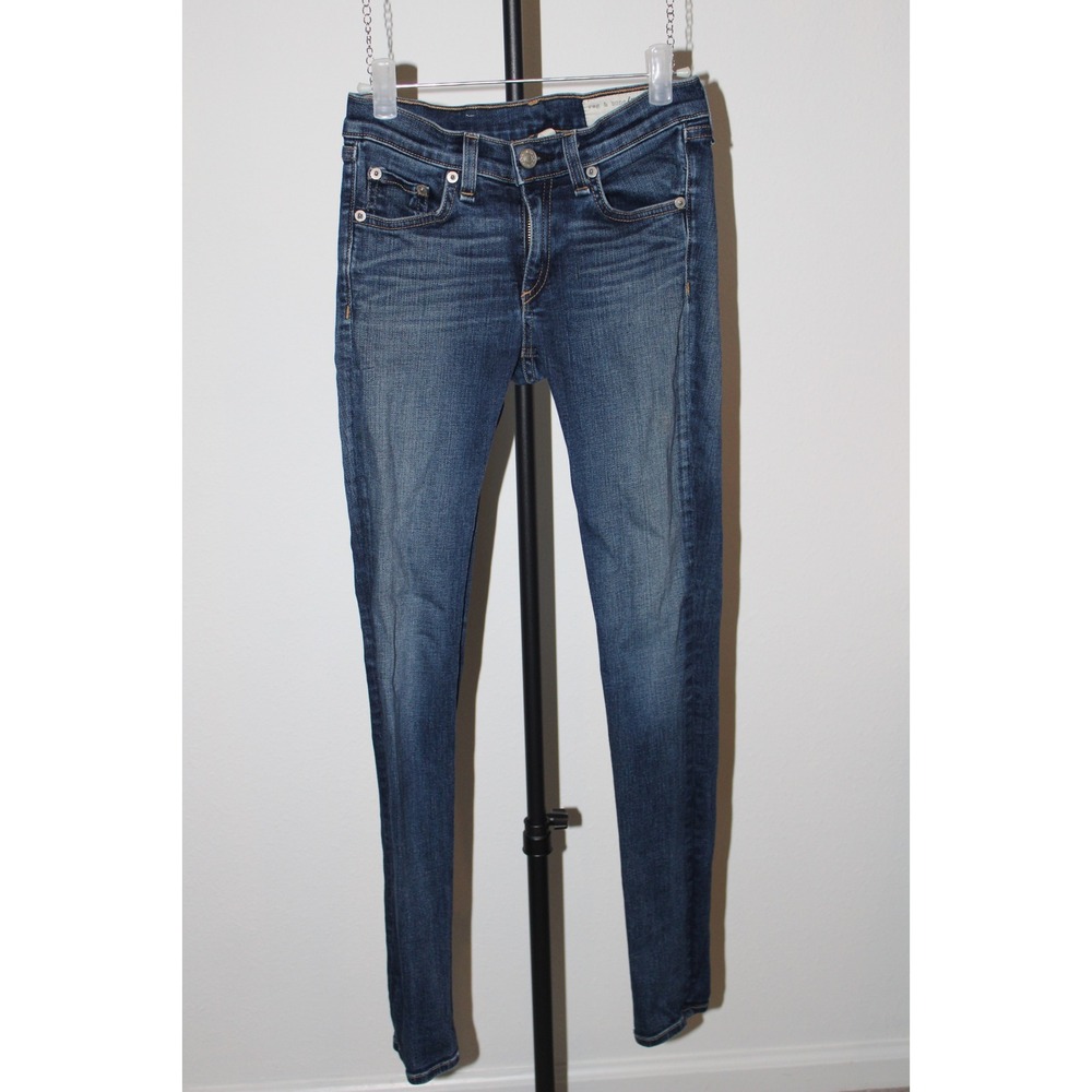 Rag & Bone JEAN Skinny Jeans Dark Wash Size 25